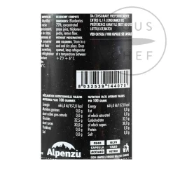 Alpenzu Blueberry Preserve 100% Fruit Jam, 350g