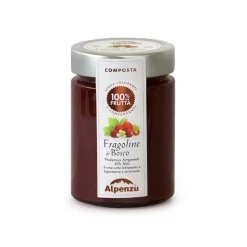Alpenzu Fruit Preserves Wild Strawberries 100% Fruit Jam, 350g