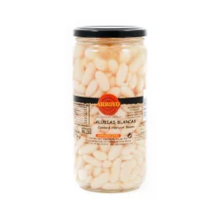Alubia Blanca - Cooked Haricot Beans, 700g