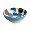 Amatsubu Noodle Bowl, Blue, 21.5cm dia