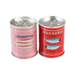 Anchovies & Mackerel Salt & Pepper Shaker Set