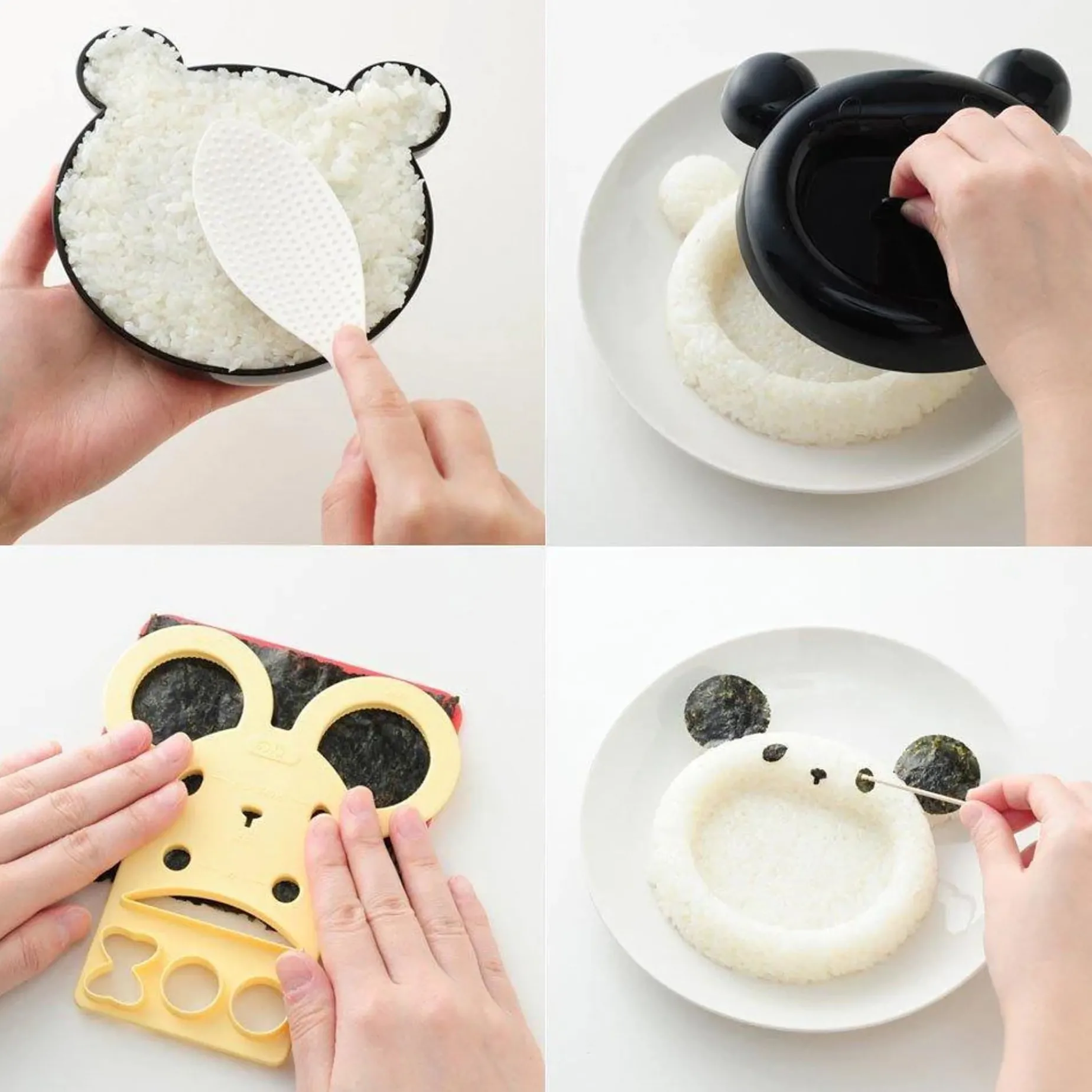 Animal Rice Mould Set for Curry