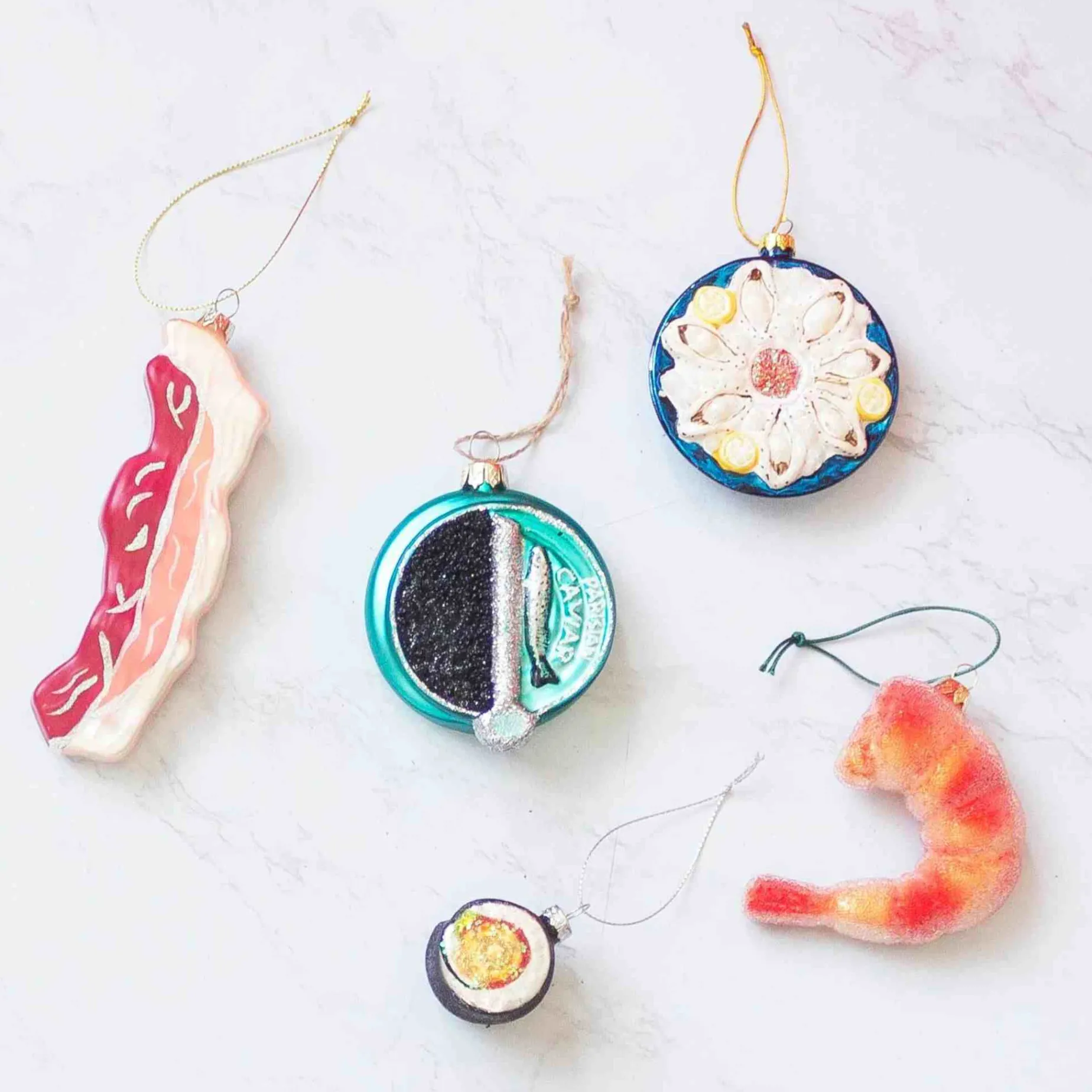 Bacon Rasher Bauble Tree Decoration