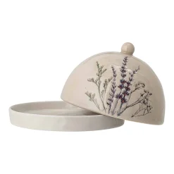Bea Floral Round Butter Dish, 15cm