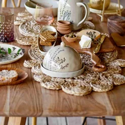 Bea Floral Round Butter Dish, 15cm