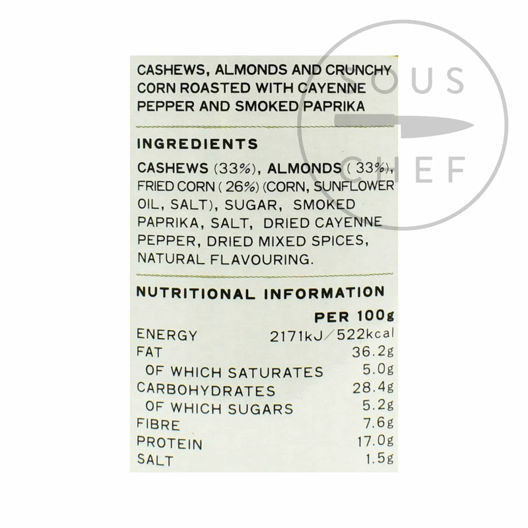 Belazu Smoked Chilli Nut Mix, 120g