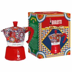 Bialetti x Dolce & Gabbana Red Moka Express Coffee Maker