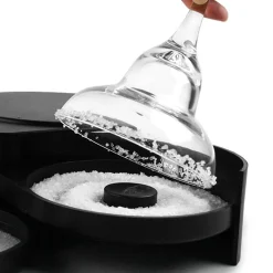 Black 3 Part Glass Rimmer