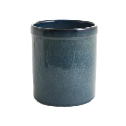 Blue Glaze Kitchen Utensils Jar
