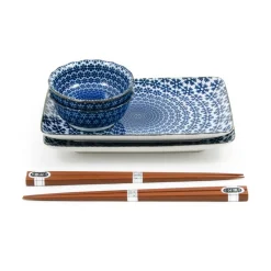 Blue Star Sushi Serving Set