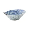 Blue Wave Tonsui Bowl, 13cm