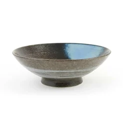 Blue-Black Glaze Bowl, 24cm