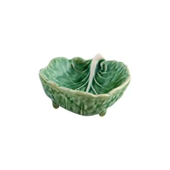 Bordallo Pinheiro Curved Cabbage Leaf Bowl, 9cm