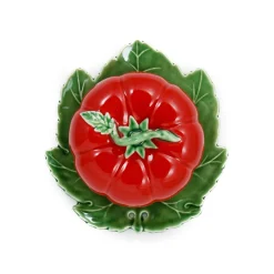 Bordallo Pinheiro Tomato Butter Dish With Cover