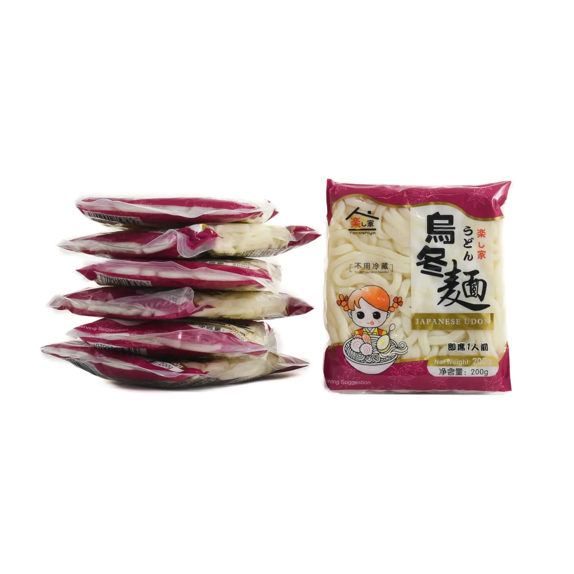 Box of 30 Udon Noodles, 200g