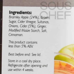 Bramley Apple Chutney with Cider, 1.25kg