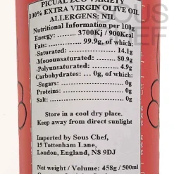 Bravoleum Picual Organic Extra Virgin Olive Oil, 500ml