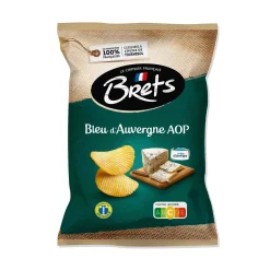 Bret's Bleu d'Auvergne DOP Blue Cheese Crisps, 125g