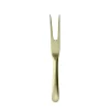 Brushed Champagne Gold Cheese Fork