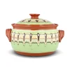 Bulgarian Troyan Mint Green Terracotta Cooking Pot