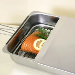 Camerons Gourmet Mini Smoker, 18cm x 28cm