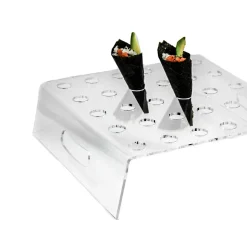 Canape Cone Tray With Handles for 30 cones