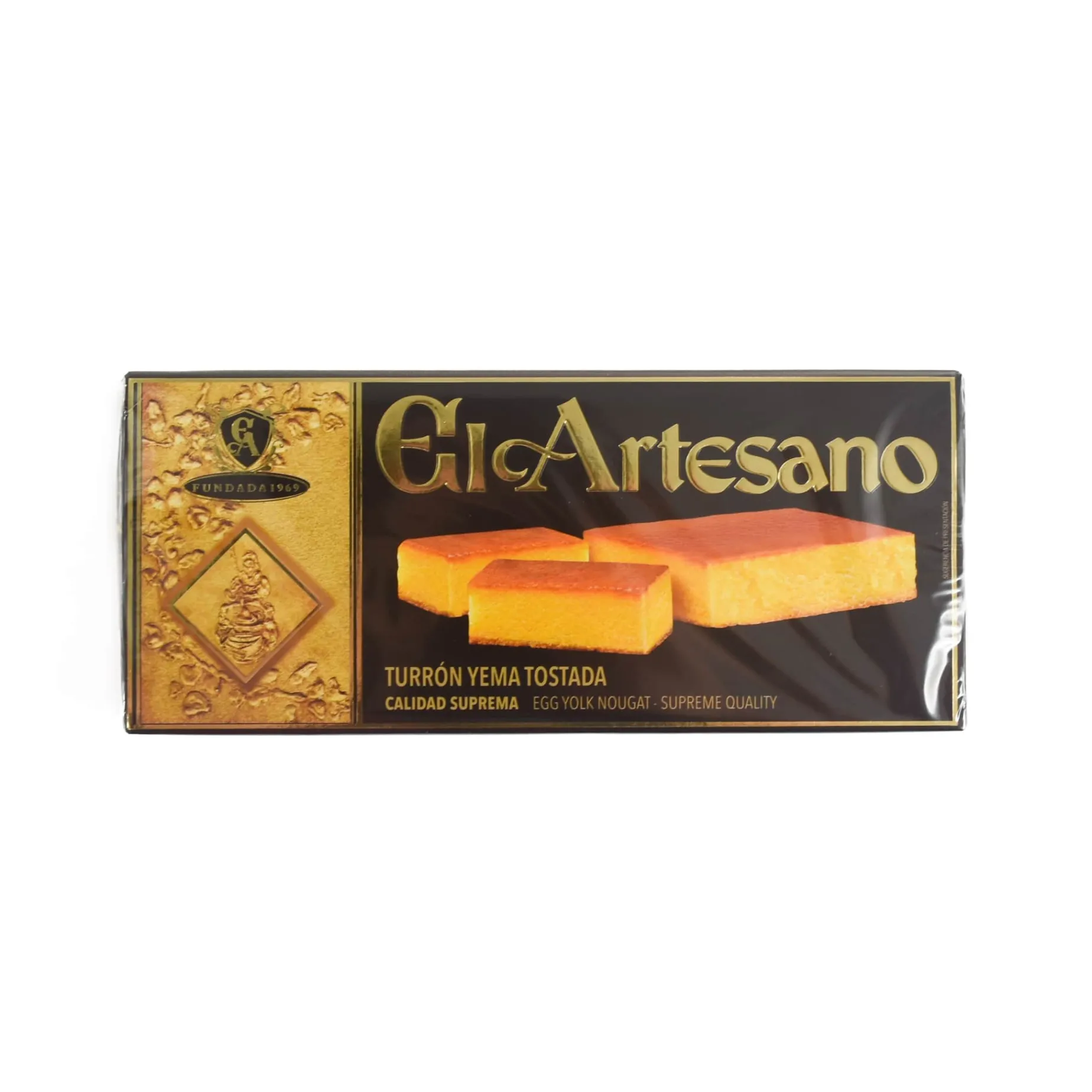 Caramel, Egg Yolk & Marzipan Turron, 150g