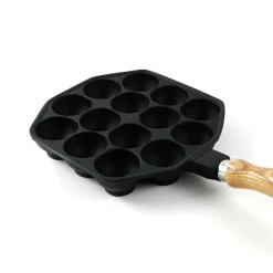 Cast Iron Takoyaki Pan, 18cm dia