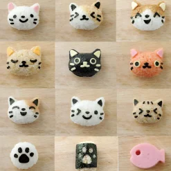 Cat Rice Mould Set