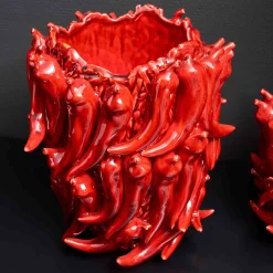 Ceramic Large Chilli Vase
