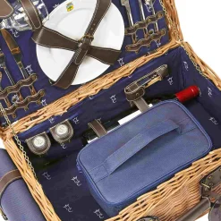 Champs-Elysees Navy Picnic Hamper