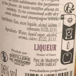 Cherry Rocher Creme de Violette, Violet Liqueur, 500ml