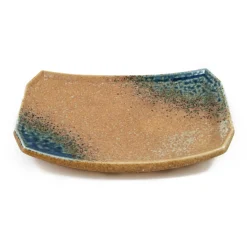 Chouseki Oblong Plate, 21.5 x 14cm