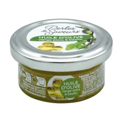 Christine Le Tennier Extra Virgin Olive Oil & Basil Pearls, 45g