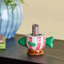 Codia Fish Votive & Candle Holder