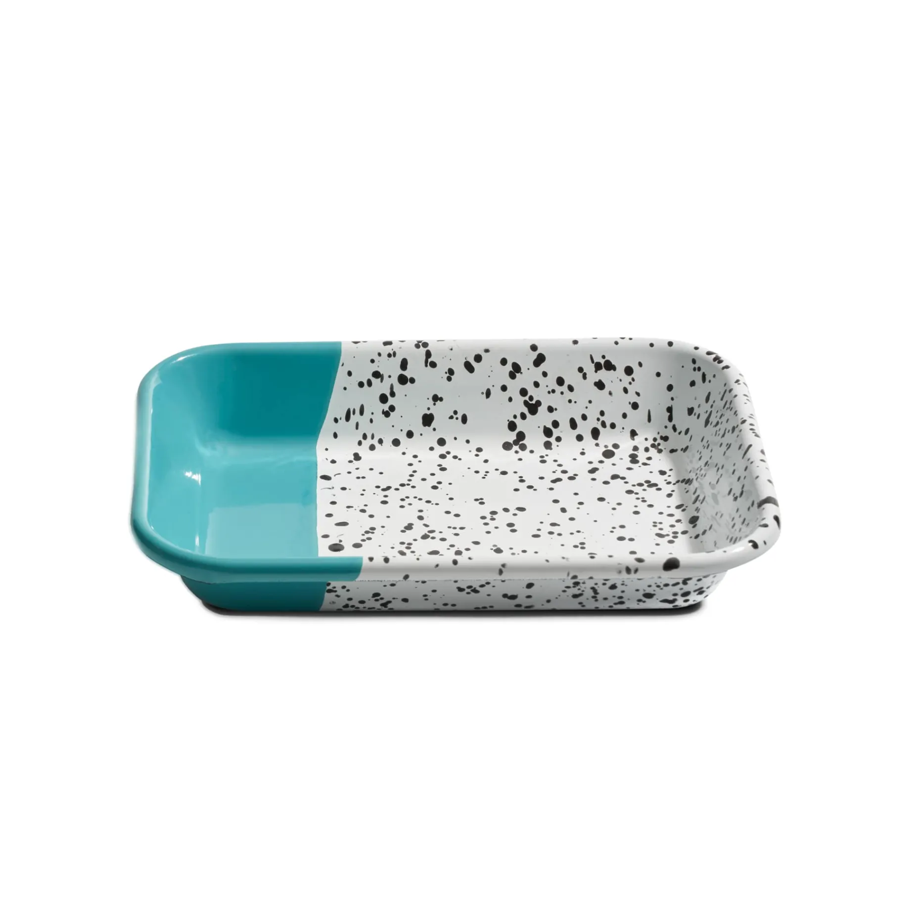 Colour Pop Enamel Roasting and Serving Dish, Turquoise