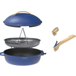 Cookut Lightweight Non-Stick Blue Fabulous Pan, 28cm, BPA-Free