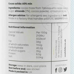 Cool Chile Co Oaxaca Hot Chocolate - Cinnamon & Almonds, 150g