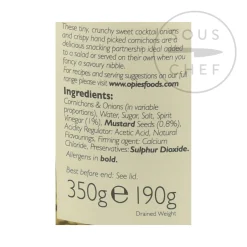 Cornichons and Pickled Onions, 350g