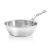 De Buyer Affinity Stainless Steel Curved Saute Pan