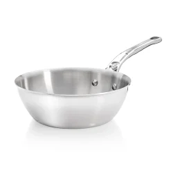 De Buyer Affinity Stainless Steel Curved Saute Pan