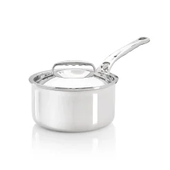 De Buyer Affinity Stainless Steel Saucepan with Lid