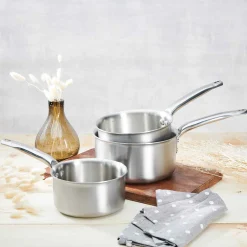 De Buyer Alchimy 3 Piece Saucepan Set