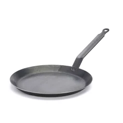 De Buyer Blue Steel Crepe Pan, 24cm