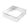 De Buyer Extendable Stainless Steel Square, to 30 x 30cm