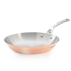 De Buyer Inocuivre Copper Frying Pan with Stainless Steel Handle, 28cm