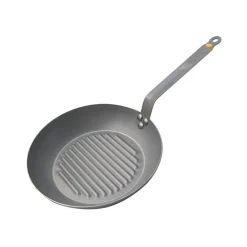 De Buyer Mineral B Griddle Pan, 26cm