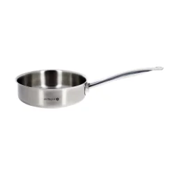 De Buyer Prim Appety Stainless Steel Saute Pan, 28cm