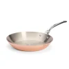 De Buyer Prima Matera Induction Copper Frying Pan with Stainless Steel Handle