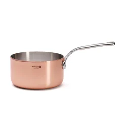 De Buyer Prima Matera Induction Copper Saucepan with Stainless Steel Handle